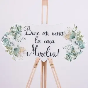 Placuta "Bine ati venit la casa Mirelui"