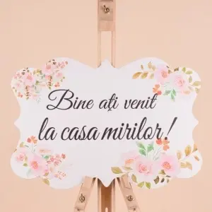 Placuta "Bine ati venit la casa Mirilor"