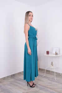 Rochie Lunga Julia - Turcoaz - Img 2