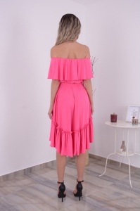 Rochie Scurta Bella Fuxia - Img 5