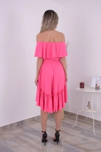 Rochie Scurta Bella Fuxia - Img 5