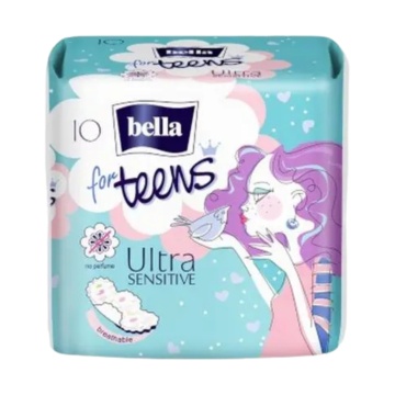 Absorbante Bella Teens Ultra Sensitive, 10 bucati [2351]