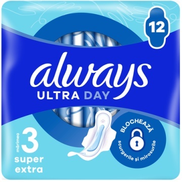 Absorbante Ultra Day, Marimea 3, 12 bucati, Always [1556]