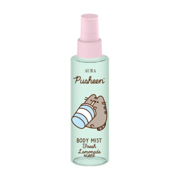 Body mist Aura Pusheen Fresh Lemonade pentru copii, 100 ml [5731]