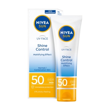 Crema Nivea Sun Fata Shine Control FPS50, 50 ml [5220/5626]