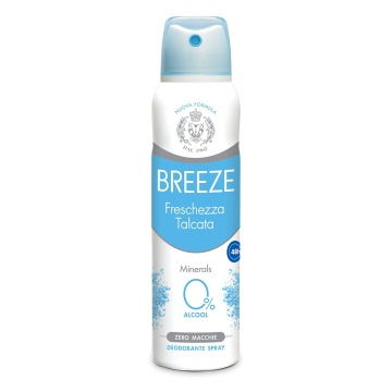 Deodorant spray pentru femei Breeze Fresh Talc, 150 ml [5250]