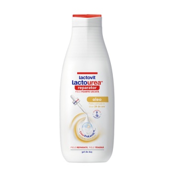 Gel de dus reparator Lactourea oleo, 600 ml, Lactovit [2257]