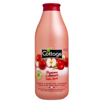 Gel de dus si lapte de baie Pomme D'Amour Cottage, 750 ml [9152]