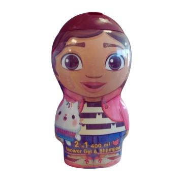 Gel de dus si sampon 2 in 1 Air-Val Gabby'S Dollhouse 2D Figurina pentru copii, 400 ml [4885] - Img 4