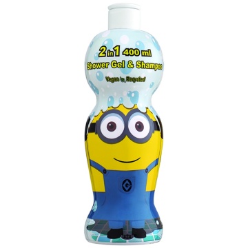 Gel de dus si sampon 2 in 1 Air-Val Minions 1D Figurina, 400 ml [7053]
