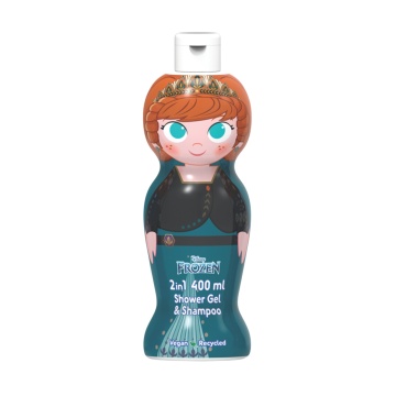 Gel de dus si sampon pentru copii cu figurina 1D Anna Frozen Air-Val 400 ml [0504]