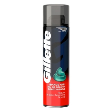 Gillette Gel Ras Rosu Clasic, 200 ml [0800/0901]