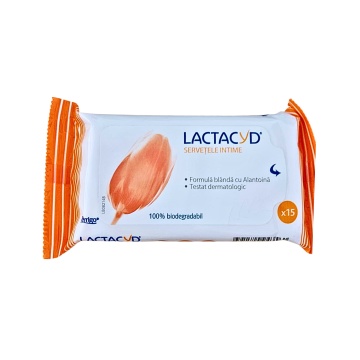 Lactacyd Servetele Intime, x15 [3560]