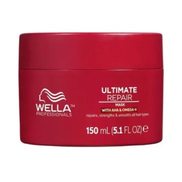 Masca de reparare intensiva cu AHA & Omega 9 pentru par deteriorat - Wella Professionals Ultimate Repair Mask, 150 ml