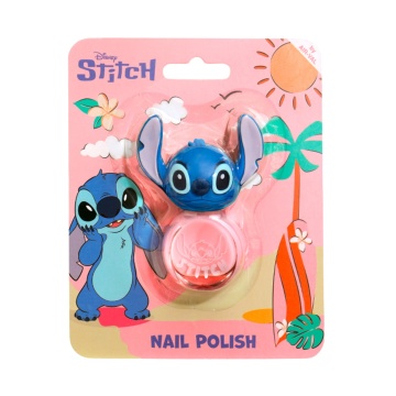 Oja de unghii roz deschis cu capac 3D Angel Stitch Air-Val, 8 ml [8487]