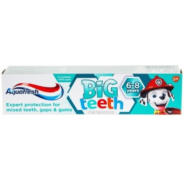 Pasta de dinti Aquafresh Big Teeth pentru copii, 50 ml [2226/4226]