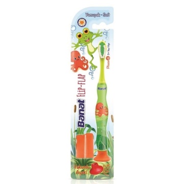 Periuta de dinti Banat Junior Flip Flap Soft 5 + Ani pentru copii [4682]