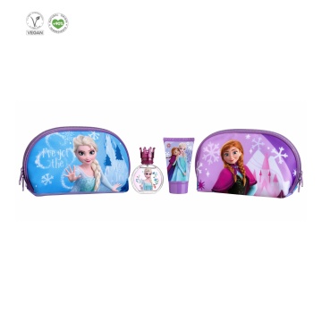 Set cadou Air-Val Frozen cu apa de toaleta 50 ml, gel de dus 100 ml si borseta pentru copii [85876]