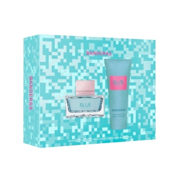 Set cadou Antonio Banderas Blue Seduction pentru femei, apa de toaleta 50 ml + lotiune corp 75 ml XS25 [7540/7232]