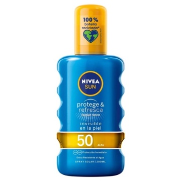 Spray Nivea Sun Protect & Dry Invisible FPS50, 200 ml [5826]