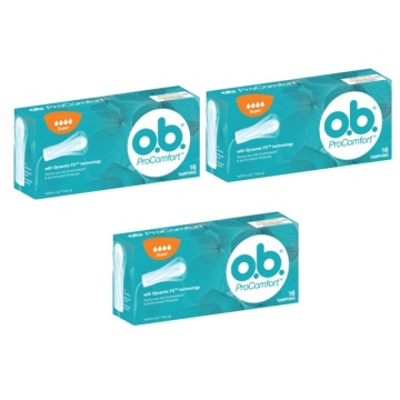 Tampoane OB Procomfort Super 2 + 1Gr, x16