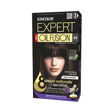 Vopsea de par duo Loncolor Expert Oil Fusion 4,0 Saten mediu
