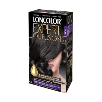 Vopsea de par Loncolor Expert Oil Fusion 1,0 Negru