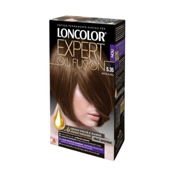 Vopsea de par Loncolor Expert Oil Fusion 5,35 Saten Auriu