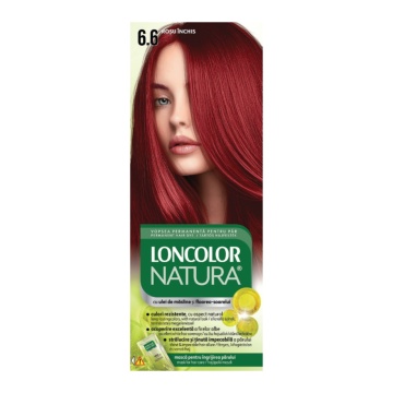 Vopsea de par Loncolor Natura 6,6 Rosu Inchis