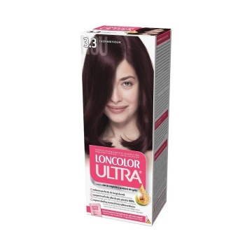 Vopsea de par Loncolor Ultra 3,3 Castaniu Violin - Img 2