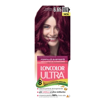 Vopsea de par Loncolor Ultra 6,65 Rosu Coral