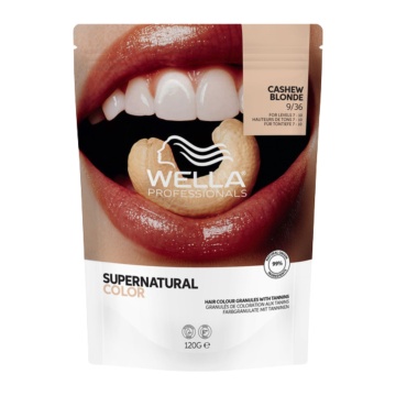 Vopsea de par permanenta cu taninuri Wella Supernatural, nuanta 9/36, 120 g