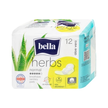 Absorbante cu aloe Bella Herbs, 12 bucati [1276]