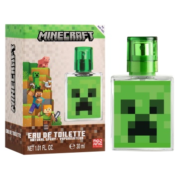 Apa de toaleta pentru copii Air-Val Minecraft, 30 ml [4564]