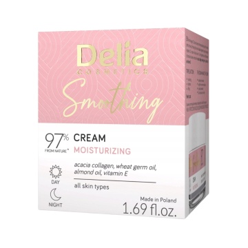 Crema Delia Smoothing Hidratanta Zi, Noapte, 50 ml [8178]
