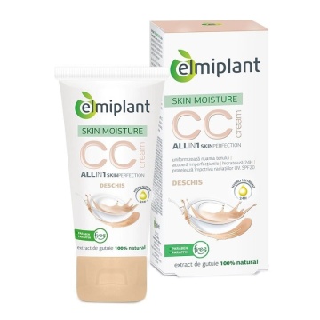 Crema Elmiplant Skin Mois Cc Deschis, 50 ml [8981]
