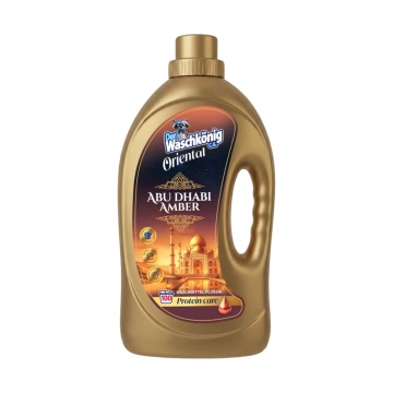 Detergent lichid gel EDG Waschkonig Oriental Abu Dhabi Amber, 100 spalari, 3 l [6698]