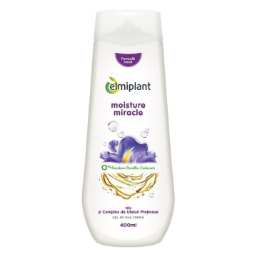 Gel de dus Elmiplant Iris si Ulei Pretios, 400 ml [1364]