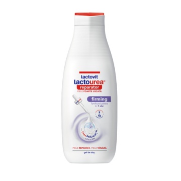 Gel de dus reparator Lactourea Colagen, 600 ml, Lactovit 1632