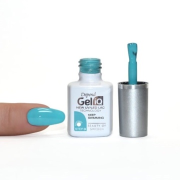 Gel de unghii IQ UV, Led Keep Swimming Depend, 5 ml [5987] - Img 2