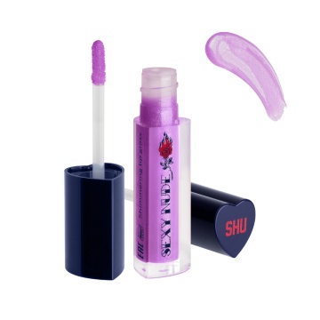 Gloss luciu buze SHU Shimmering Sexy Nude 449 Sparkling Purple [4887]