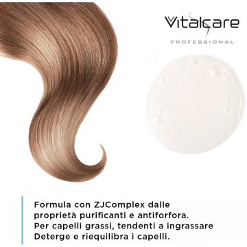 Masca, exfoliant si curatare par 3in1 Vitalcare Sebo Balance la plic, 25 ml [5878] - Img 2