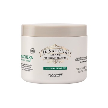 Masca pentru par Salone Keratin Par Deteriorat, 500 ml [8883]