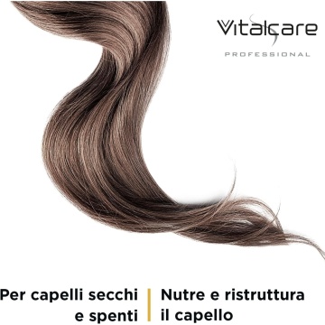 Masca restructuranta pentru par uscat si tern Vitalcare Nutritive, 500 ml [5420] - Img 4