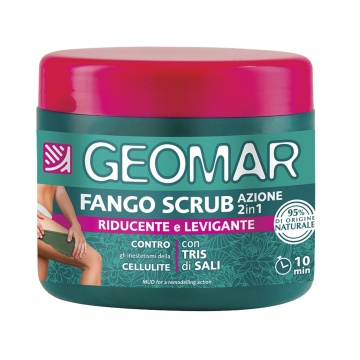 Namol corporal anticelulitic scrub exfoliant si detoxifiant 2 in 1 Geomar, 600 g [6165]