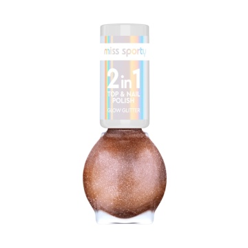 Oja de unghii Miss Sporty Glow Glitter 80 Gold [3216]