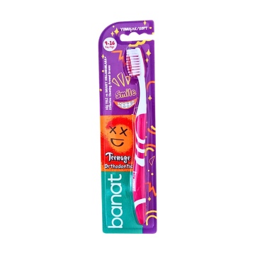 Periuta de dinti Banat Adolescenti Teenage Orthodontic Soft 9-16 Ani [6334]