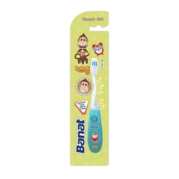 Periuta de dinti pentru copii cu led Banat Junior Kukuli Soft 5+ [6150]