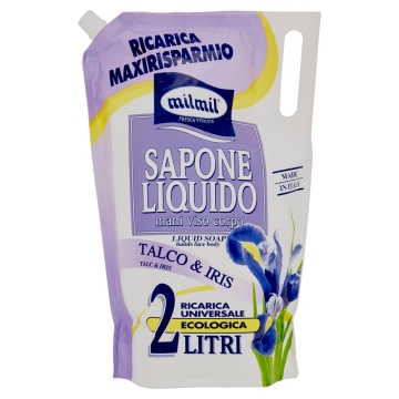Rezerva cu sapun lichid Mil Mil Talc si Iris, 2 l [4950]
