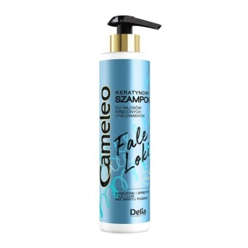 Sampon cu keratina pentru par cret si ondulat Cameleo, 250 ml [0266]